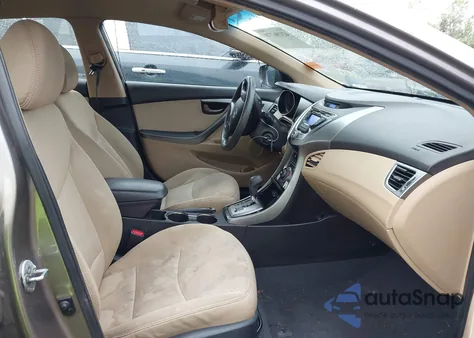 2013 Hyundai Elantra Gls из США, поврежденный, VIN 5NPDH4AE3DH191899